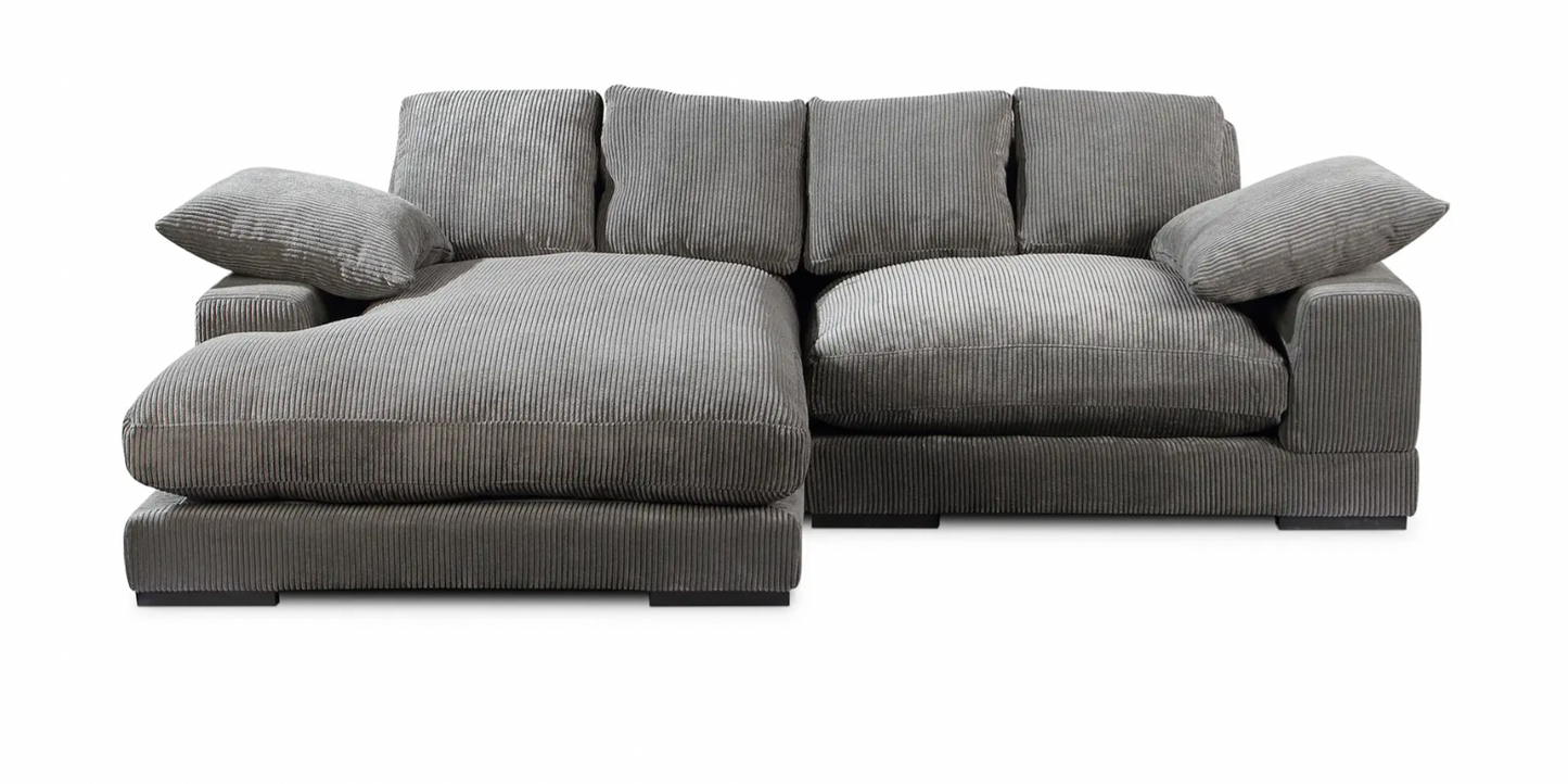 Plunge Sectional Cappuccino