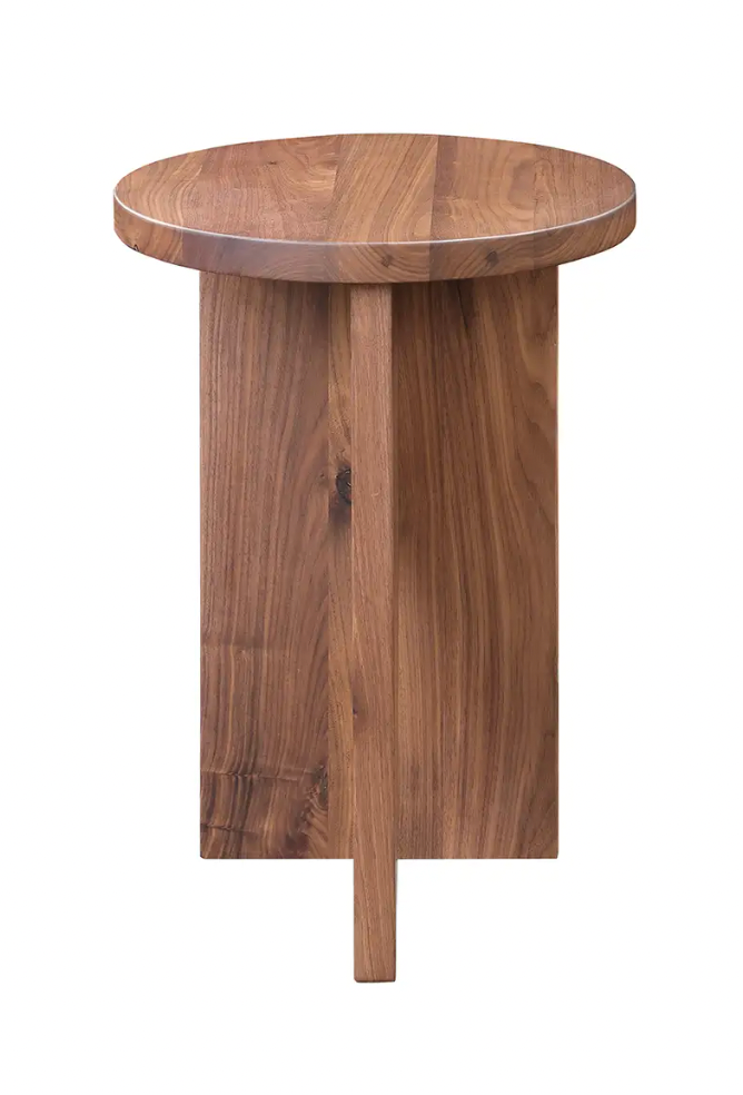 Grace Accent Table Walnut Brown