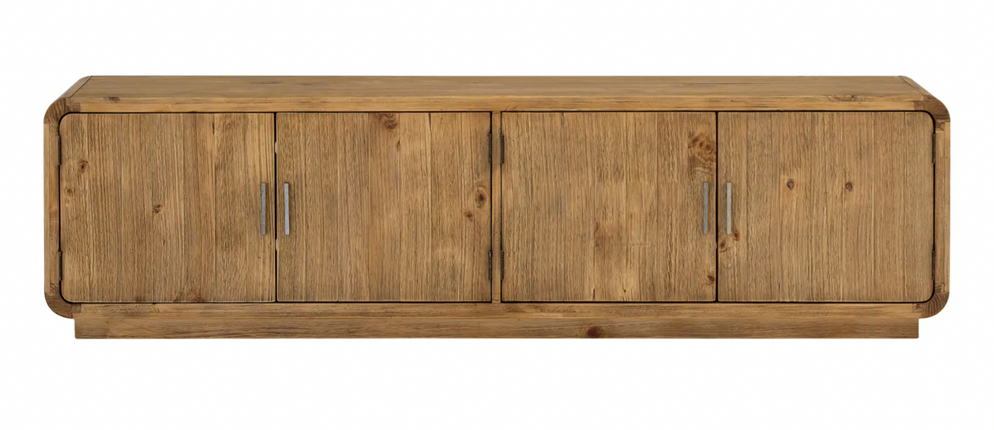 Monterey Media Cabinet Aged Brown
