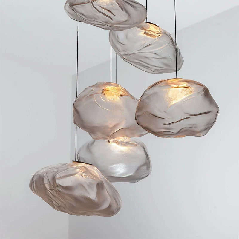 Modern Design Cloud Glass Pendant