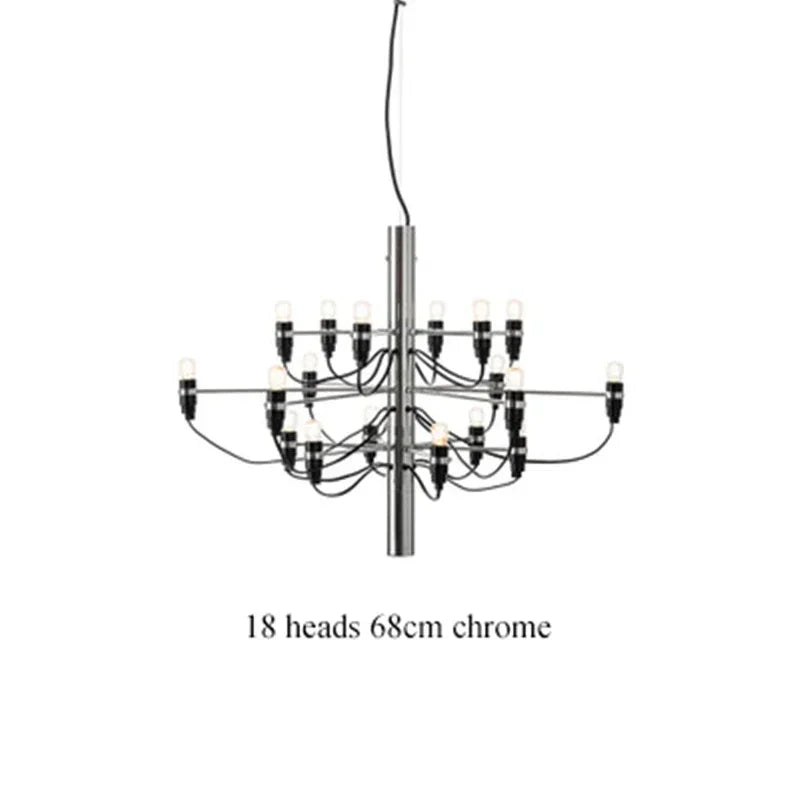 Italian Luxury Tree Branch Suspension Lamp Chandelier