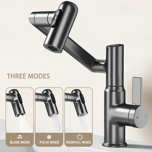 Digital Display LED 360 Rotation Basin Faucet