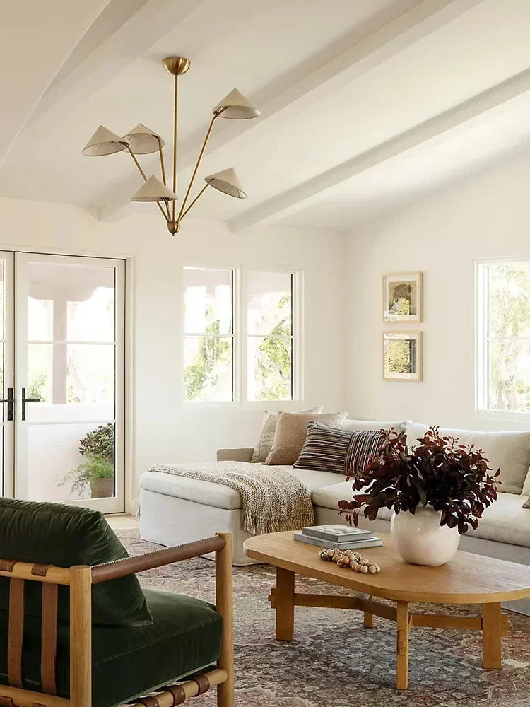 Wabi Sabi Pendant Lights Japan Cloth Chandeliers Living Room Homestay Hanging Lamps for Room Decor Kitchen Island Lustre Fixture