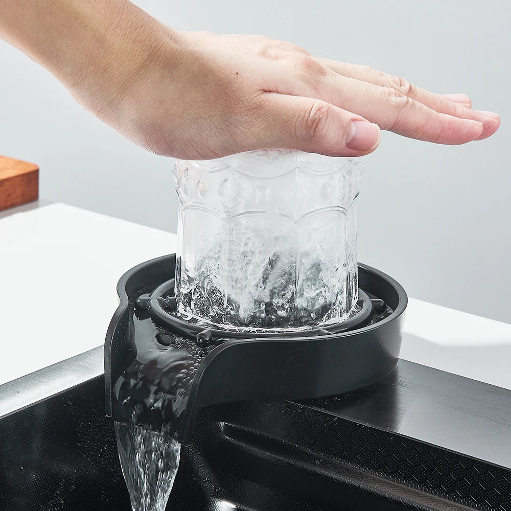 Waterfall Large Kitchen Sink 201 in Stainless Steel
