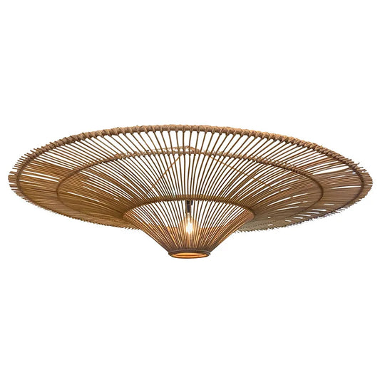 New Rattan Pendant Light Vintage Designer Luminaire Restaurant Dining Room Bar Light Fixtures Retro Home Decor Modern Chandelier