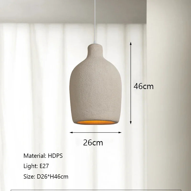 Wabi-Sabi Cream Varying Style LED Chandelier