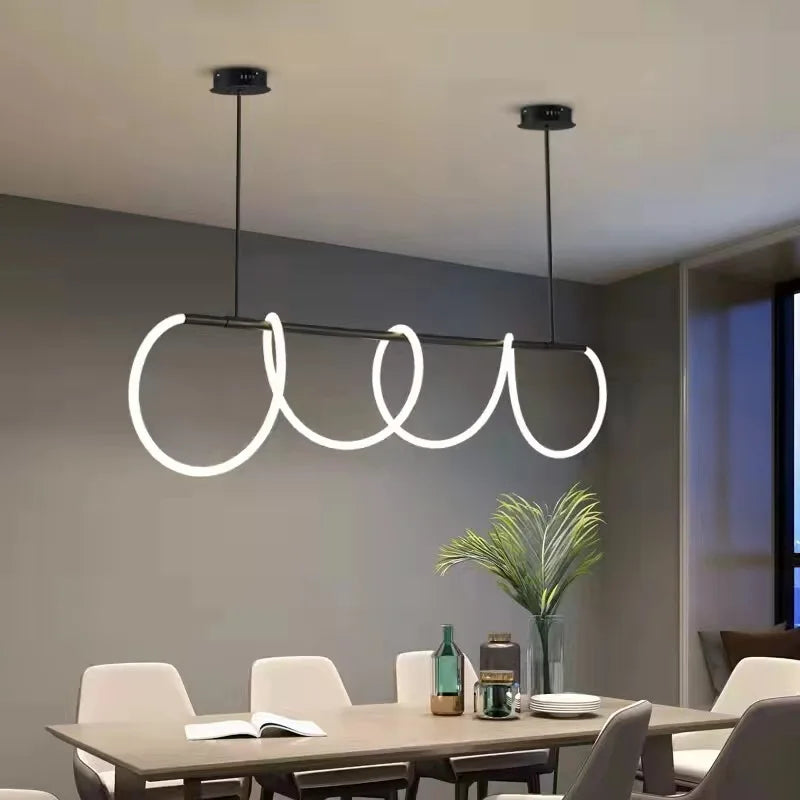 LED Long Strip Designer Light 200CM Chandelier
