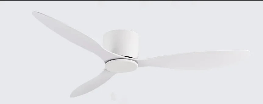 42 52 Inch Ceiling Fan DC Motor 6 Speeds  Remote Control Timing Fans 20CM Low Floor Loft Remote Control Lux&vitae Fan No Lights