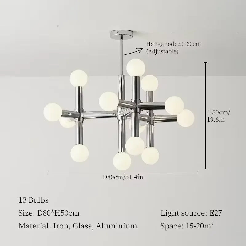 Nevaeh Chandelier Glass Ball Lights