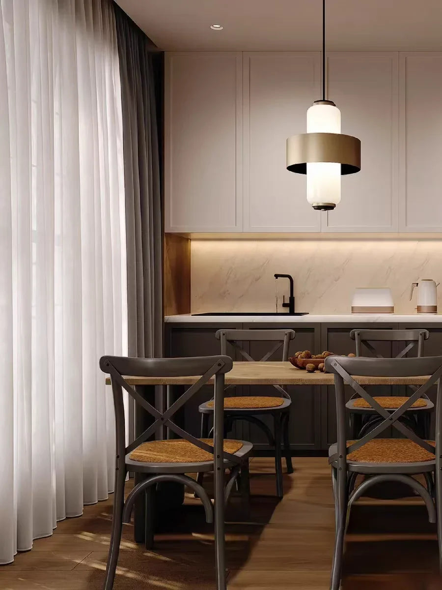 Melrose Glass Brass Pendant Light For Dining Kitchen Table Bedrooms Glass Led Hanging Chandelier Medieval Style Pendant Lamp