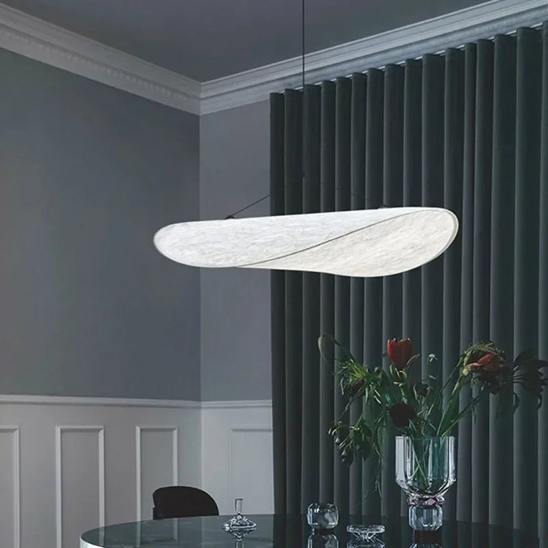 Nordic Silk Pendant Lamp Home Decor Chandeliers For Living Room Bedroom Restaurant Modern Drop light Indoor Lighting Fixtures