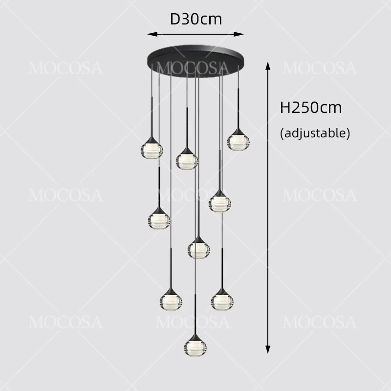 Water Drop LED Pendant Light