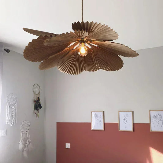 Wabi-Sabi Paper LED Ceiling Lamp