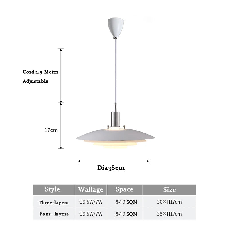 Mini Artichoke Nordic Pendant Lights Chandelier