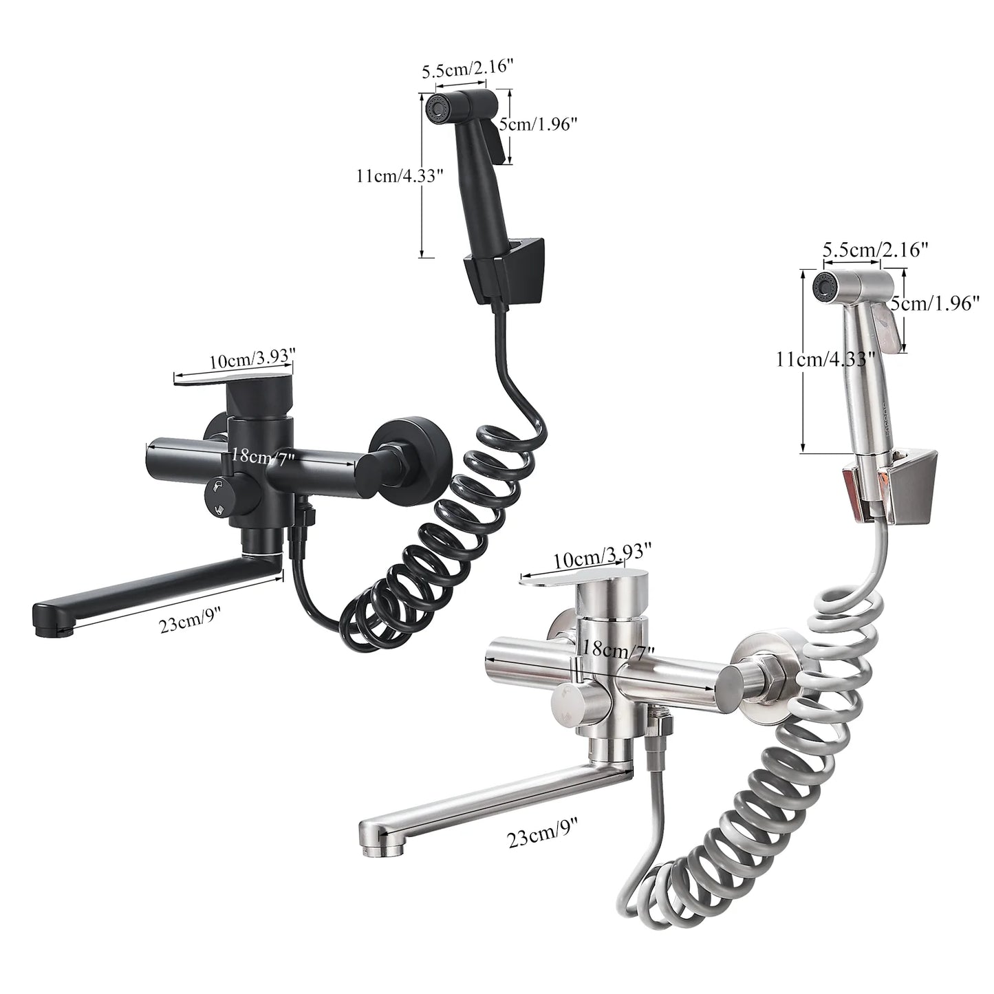 Kitchen Faucet With Bidet Hot And Cold Faucets Folding Water Spout Little Hand Spray Concealed Installion Kitchen Tap Sink Crane