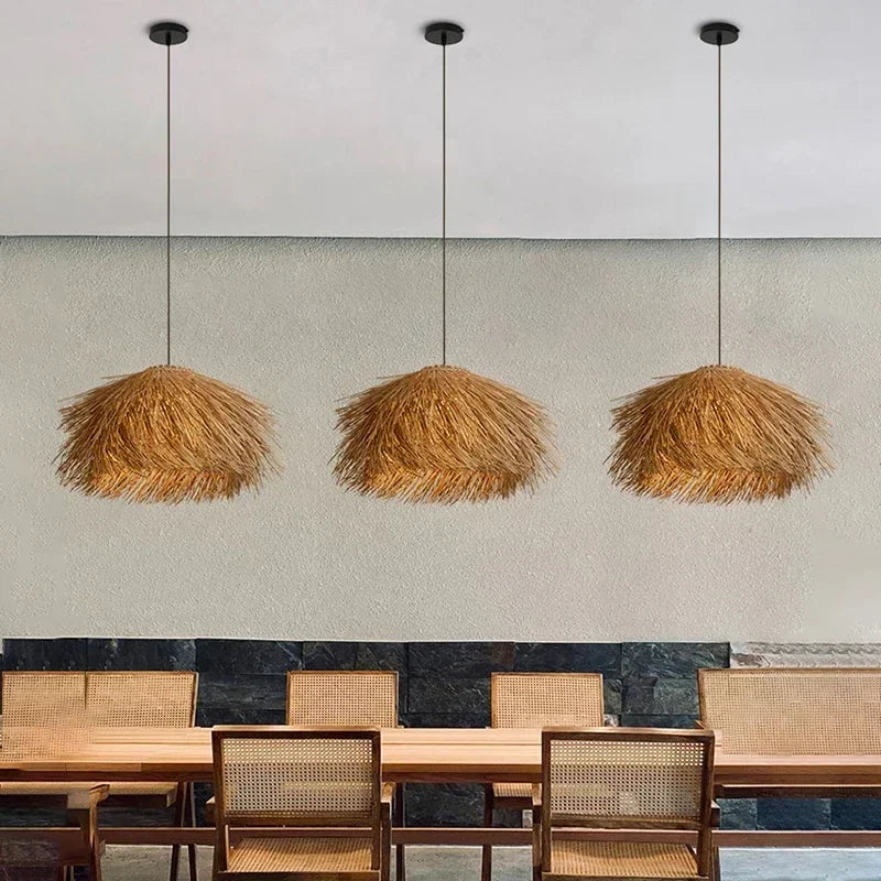 Hanging Lamp Grass LED Pendant Lights