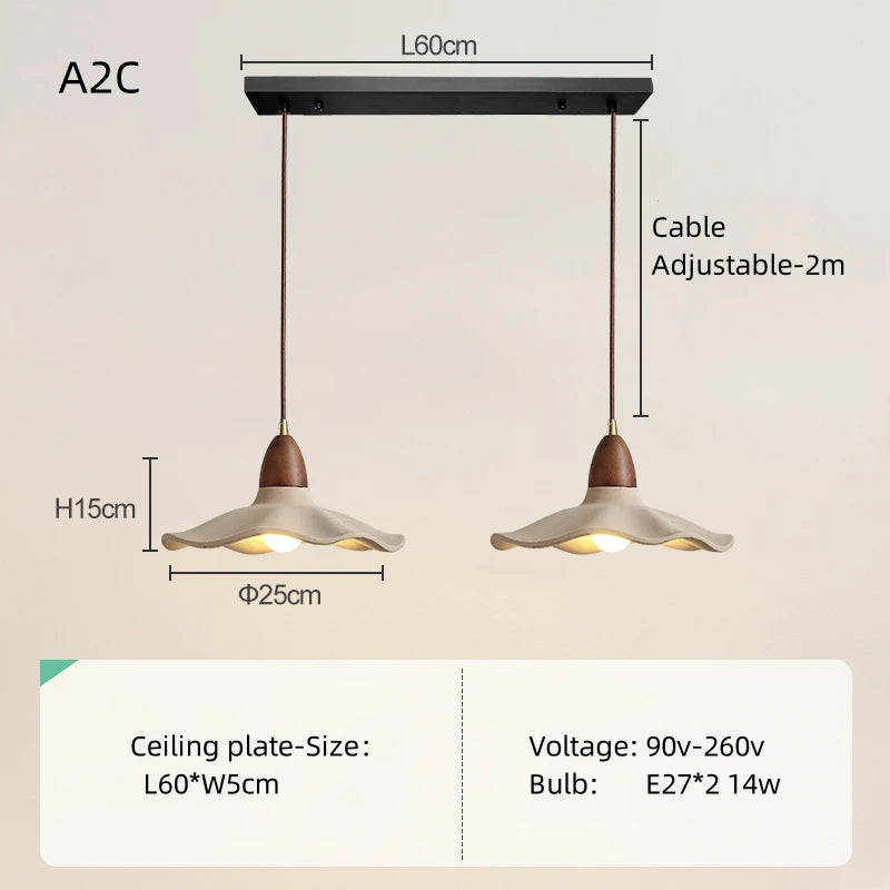 Japanese Cream Homestay Lamp