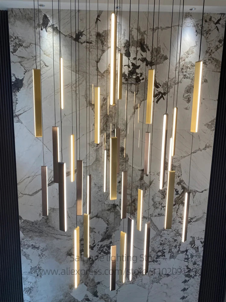 LED Duplex Nordic Chandelier