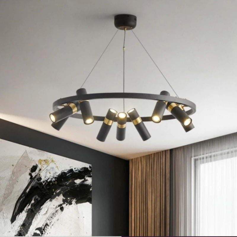 Modern Industrial Wind LED Chandelier