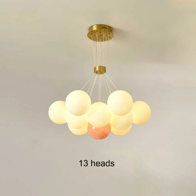 Nordic Planet 3D Moon Ceiling Chandelier