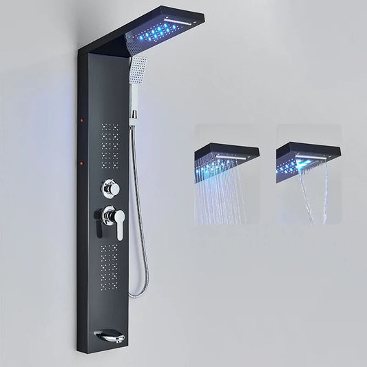 Bathroom Shower Panel LED Light Bathroom Faucet