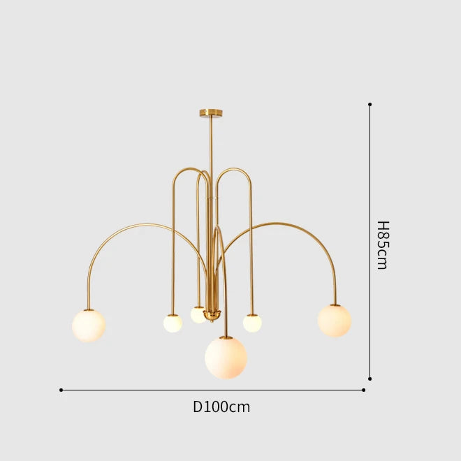 Comet Nordic LED Chandelier