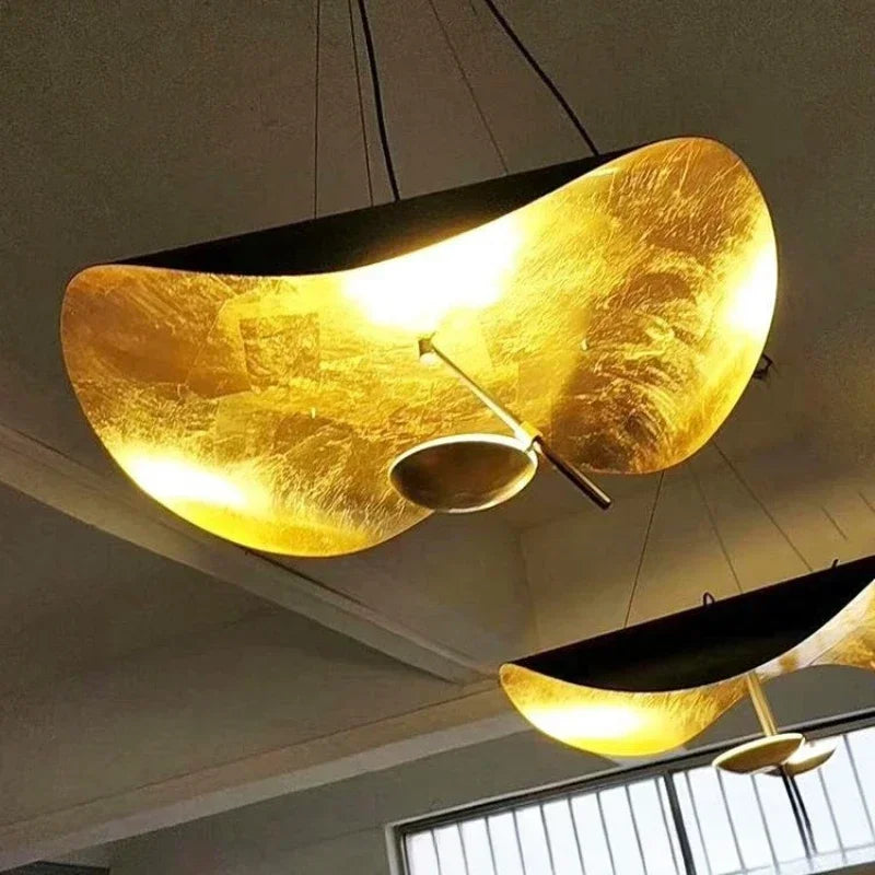 Italian Creative Lotus Leaf Art LED Pendant Lamp