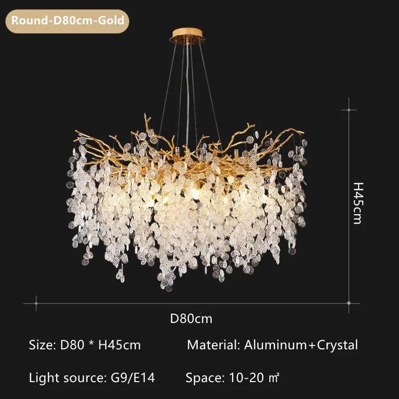 Nordic Industrial Modern Chandeliers for Living Room Dinning Hotel Hall Tree Branch Pendant Lamps Indoor Lighting Lustre Fixture