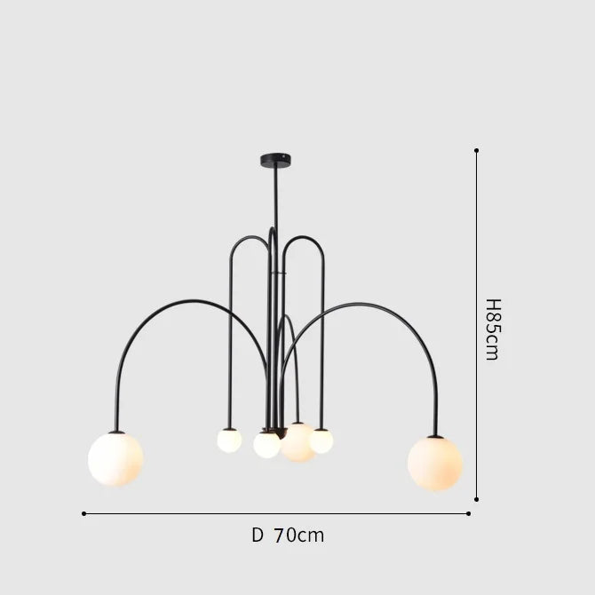 Comet Nordic LED Chandelier