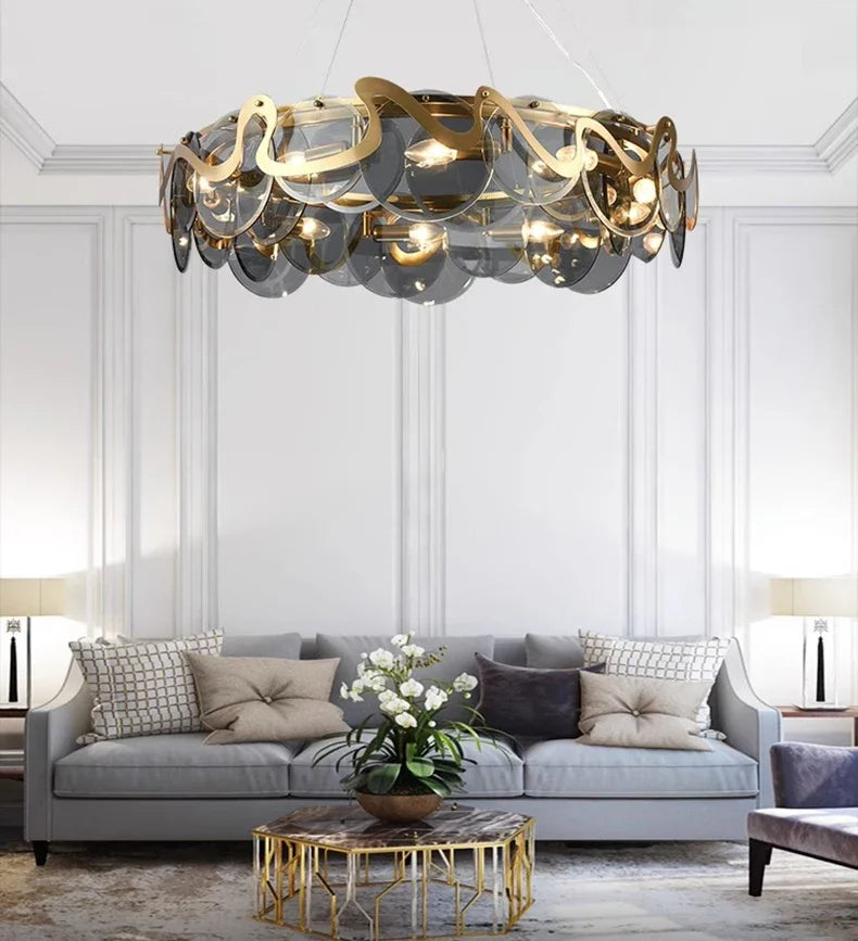 New Modern Remote Control Chandeliers