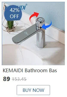 Golden Spring Pull Down Kitchen Sink Faucet Hot & Cold Mixer Crane Tap with Dual Spout Deck Mounted Hot Cold Faucets
