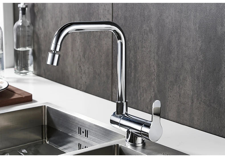 Deck Mounted Black Kitchen Faucets Pull Out Hot Cold Water Filter Tap for Kitchen Two Ways Sink Mixer Kitchen Faucet EL9005
