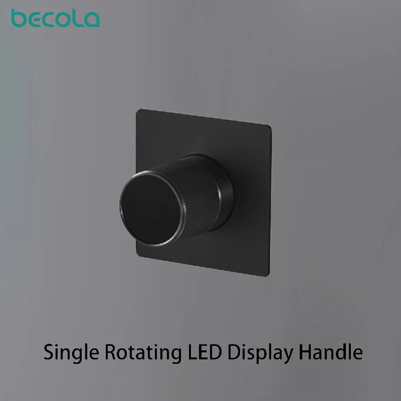 Digital display concealed in wall mounted basin, wash basin faucet  Faucet Single Handle Hot Cold Washbasin Basin Sink Faucet