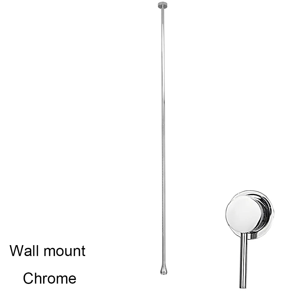Ceiling Design Bathroom Bubbler Hot& Cold Hang Faucet Basin Tap Solid Brass Wall Mounted Black Chrome White Hotel Basin Faucet