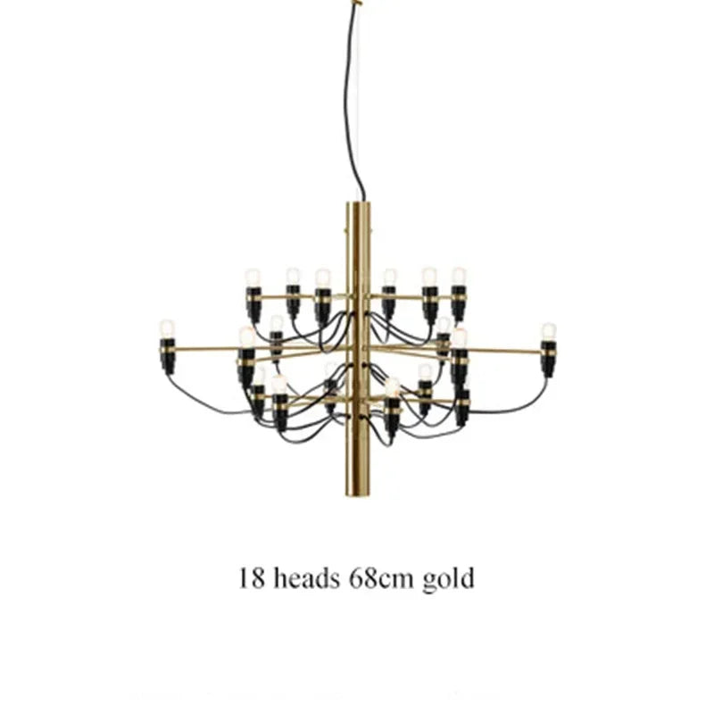 Italian Luxury Tree Branch Suspension Lamp Chandelier