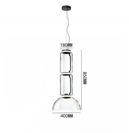 Noctambule Pendant light Nordic glass hanging light for Dining Room Designer lamp Home room decoration Noctambule Floor Lamp