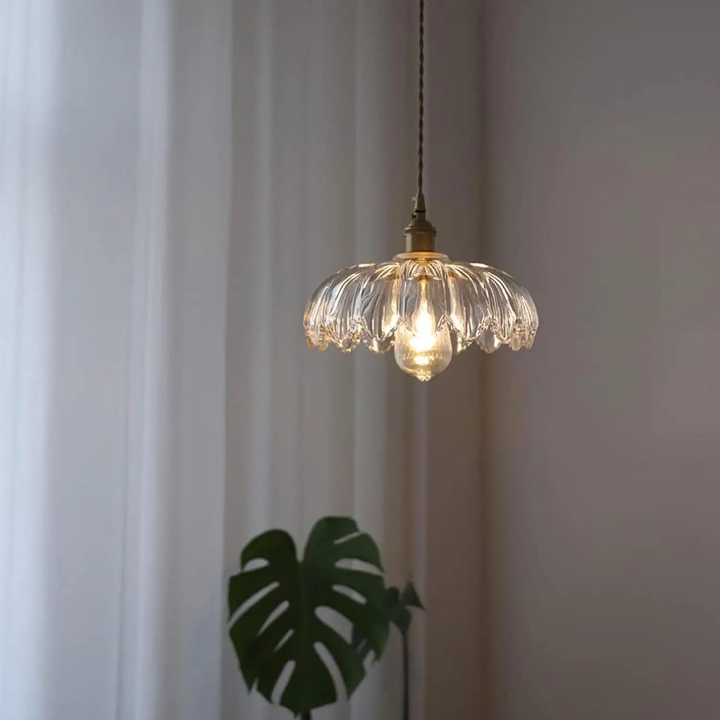Modern Glass Island Hanging Lamp