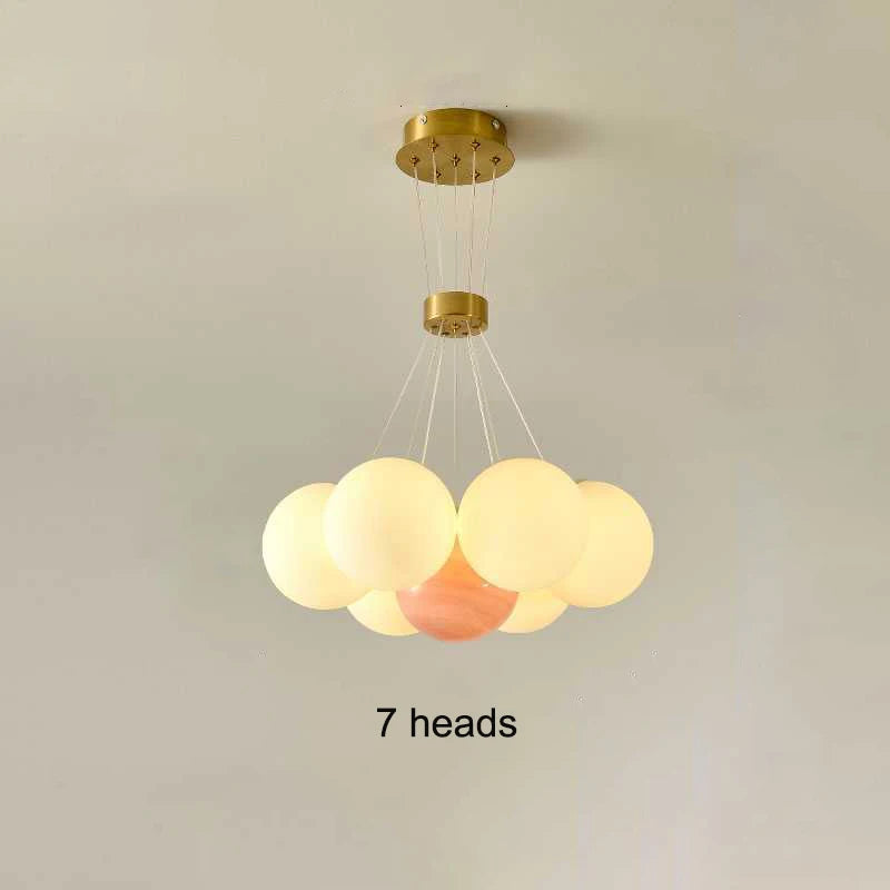 Nordic Planet 3D Moon Ceiling Chandelier