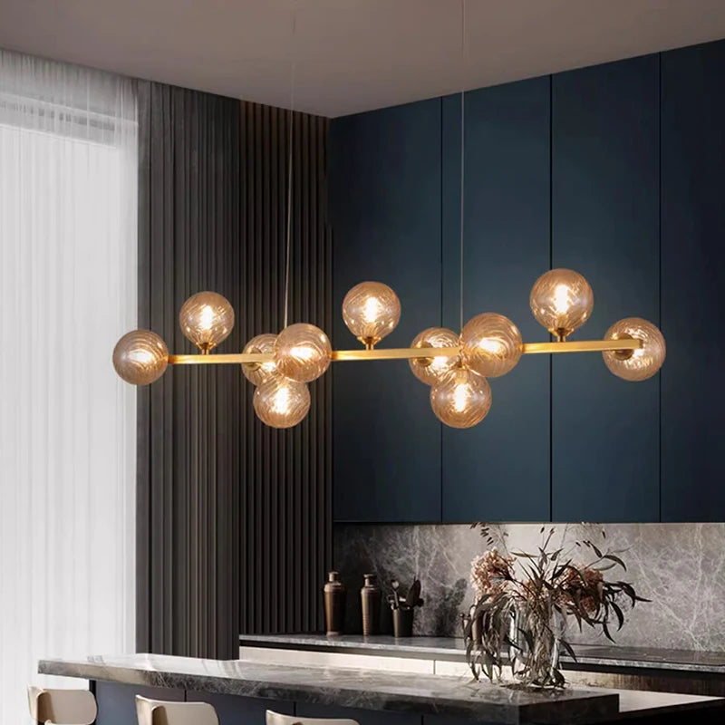 Modern Remote Dimmable Chandeliers