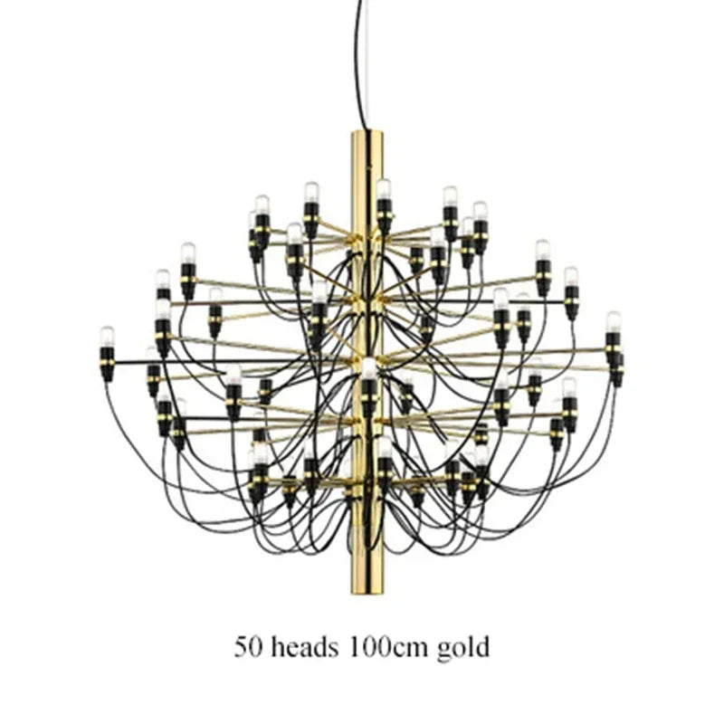 Italian Luxury Tree Branch Suspension Lamp Chandelier