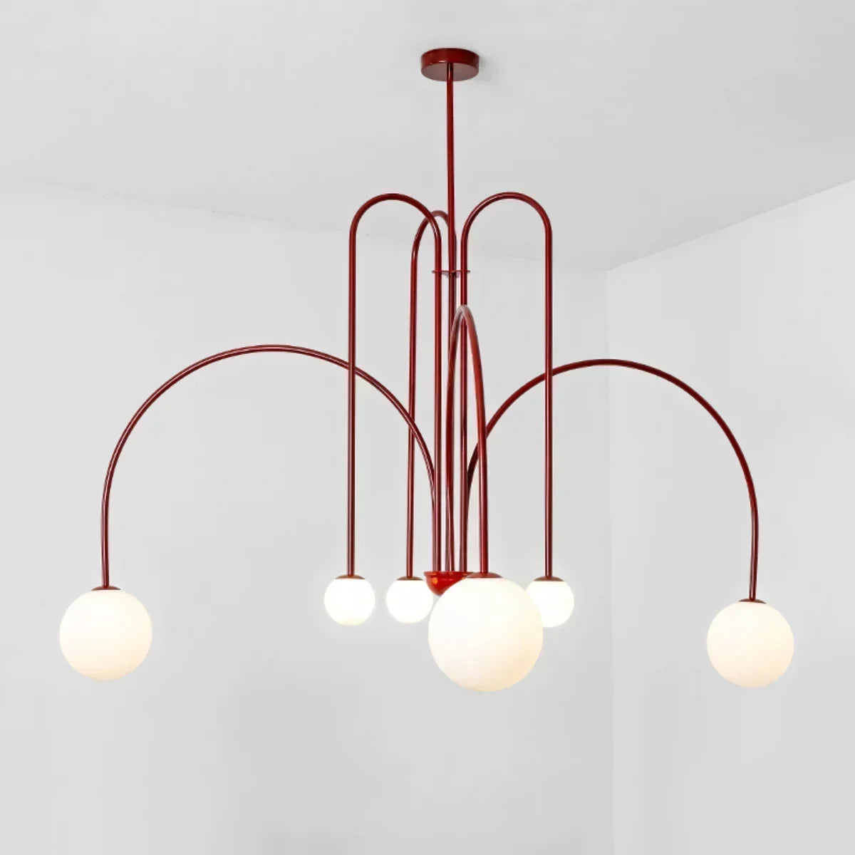 Nordic Retro LED Iron Ceiling Chandelier