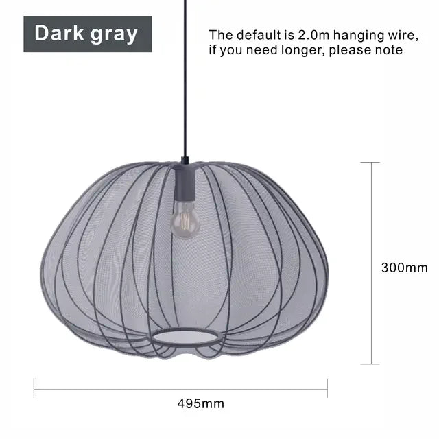 Bolia Balloon Pendant Lamp wabi sabi silk lantern Creative Fabric Lamp Living Room Bedroom Staircase Aisle Restaurant lighting