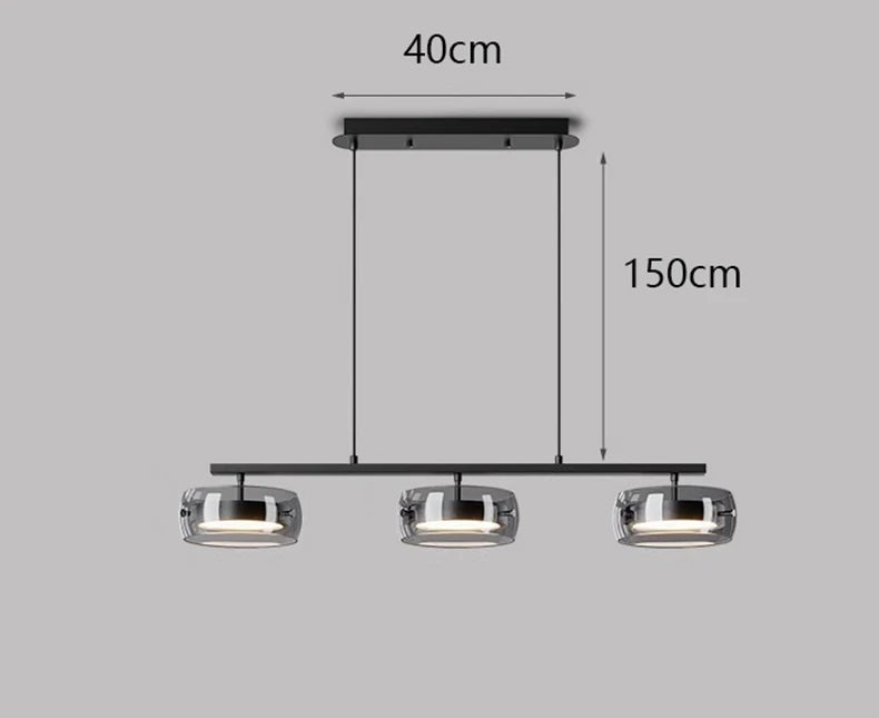 Nordic 5 Head Pendant Lamp
