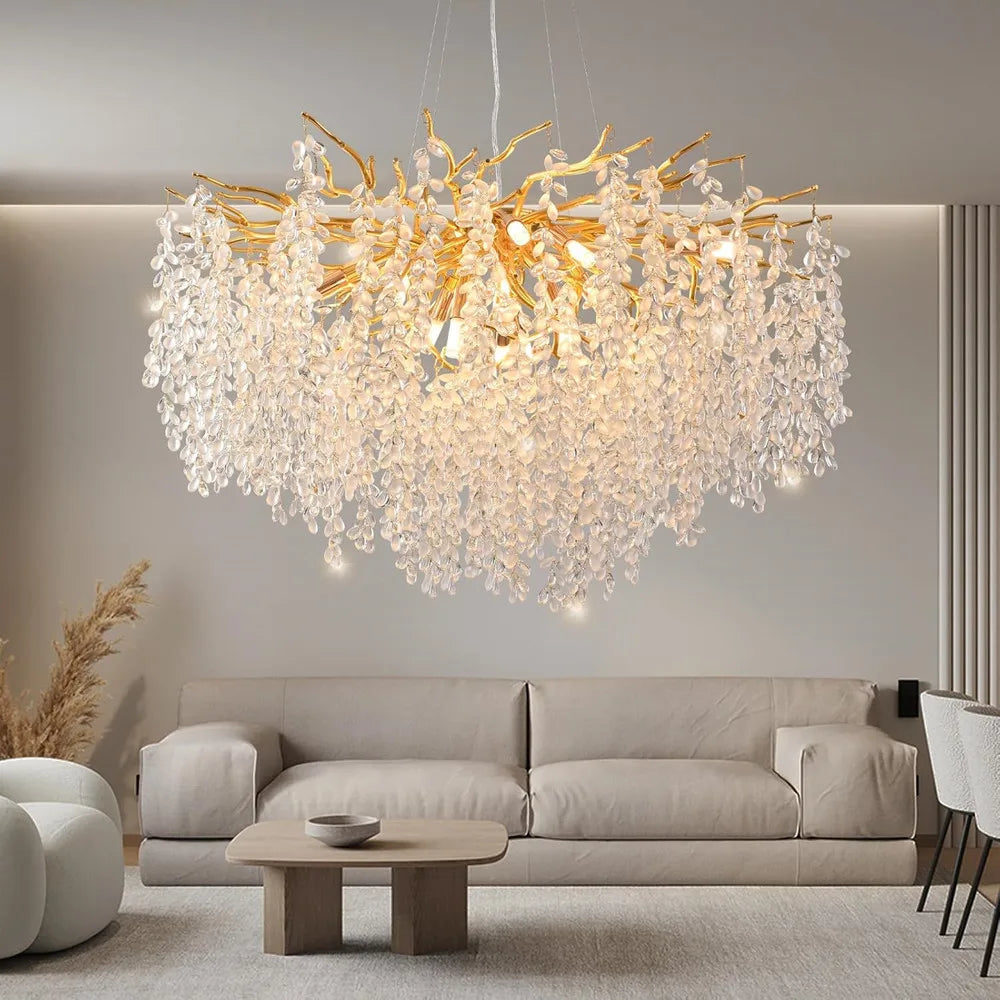 Luxury Tree Branch Crystal Chandeliers