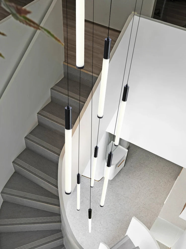 Long Staircase Pendant Light Modern Nordic Ceiling Light