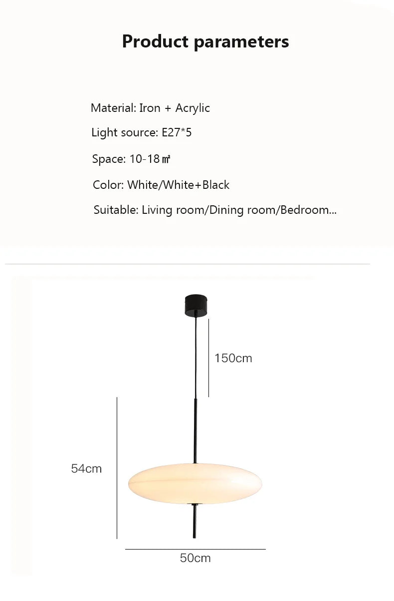 Creative Saucer Indoor Designer Ceiling Lights