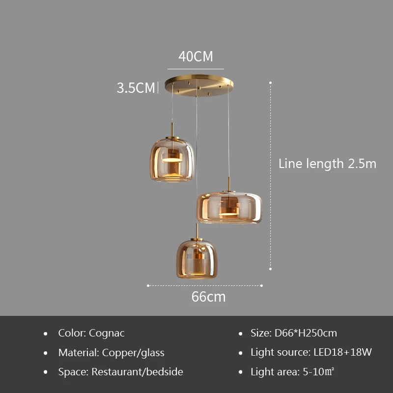 Pendant Light Luxury Deco Nordic Led Design