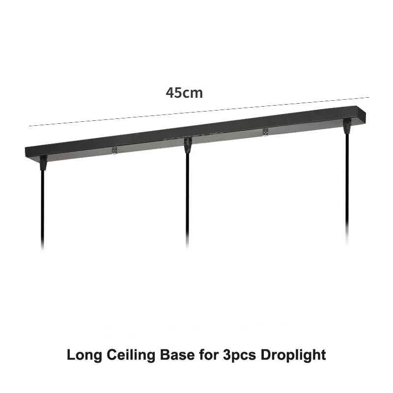 Nordic American Style Country Simple Industrial Vintage Glass Chandelier Creative Living Room Restaurant Bar Light Fixture