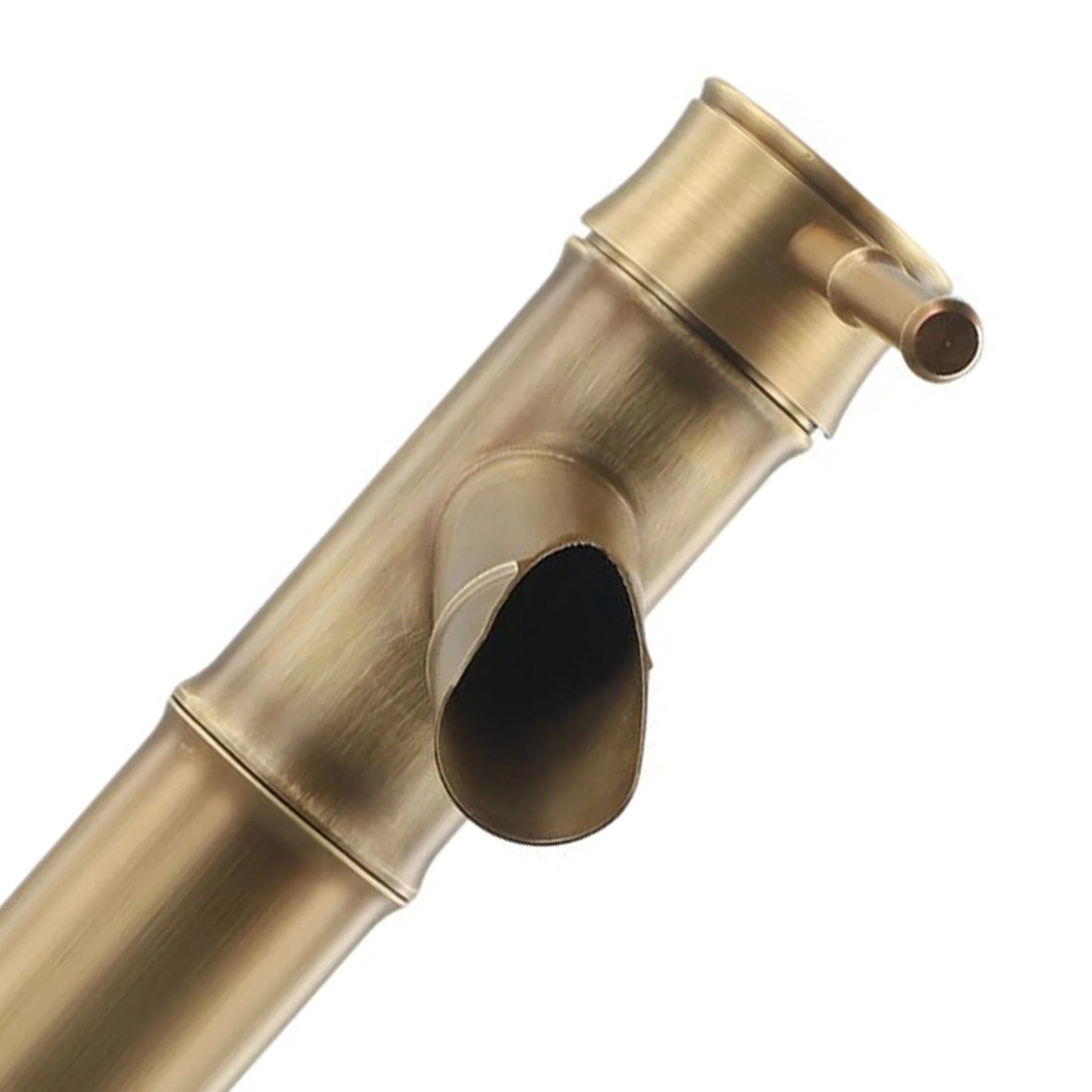 Bathroom Vanity Faucet Single Handle Hole Bathroom Sink Faucet Basin Mixer Tap Antique Brass Supply Hose Tap Hot Cold Water