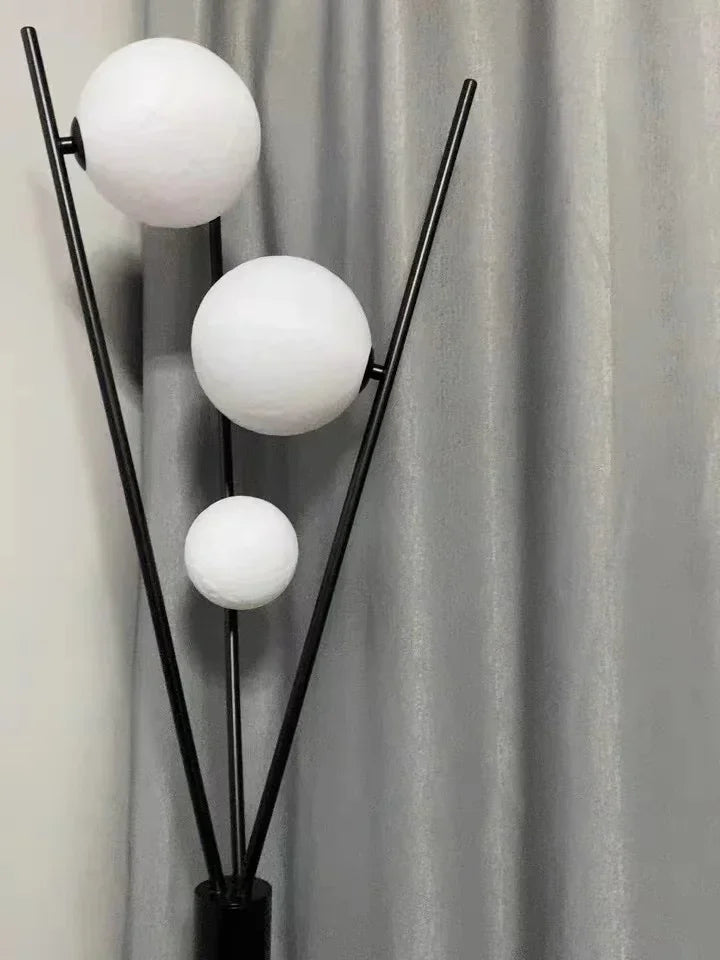Modern Led Floor Lamp 3D Moon Tripod Floor Lamps